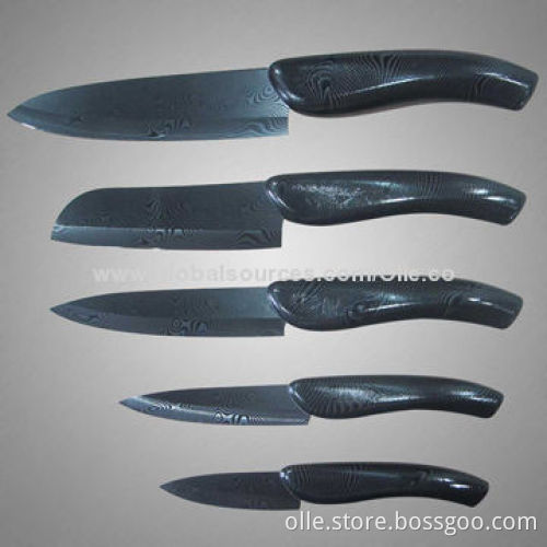 Damascus Ceramic Knife